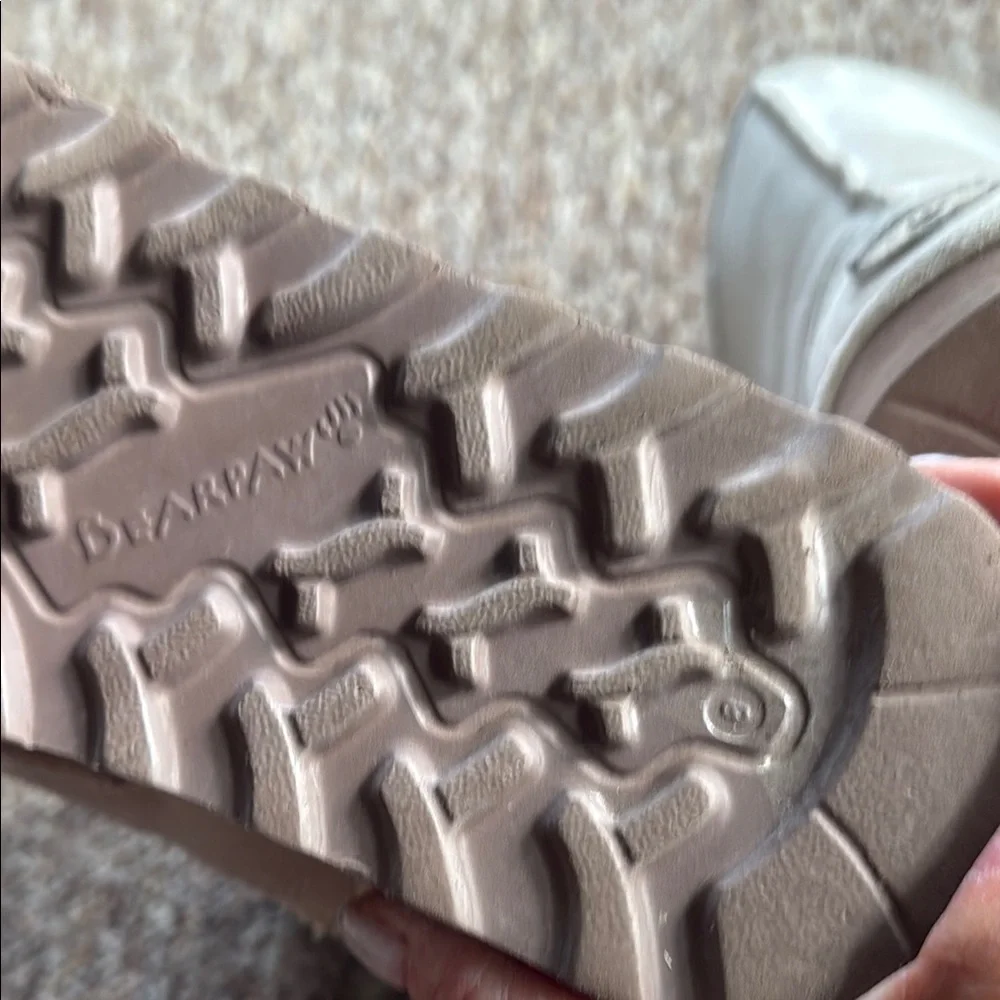 BearPaw Cream Mid-Calf Shearling Winter Boots